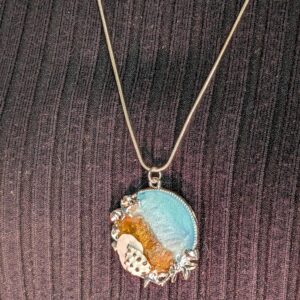Collier bord de mer coquillage naturel