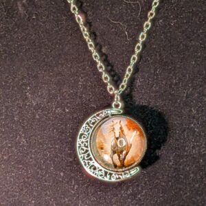 Collier cheval lunaire