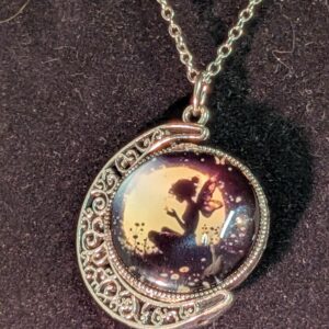Collier fée au crépuscule
