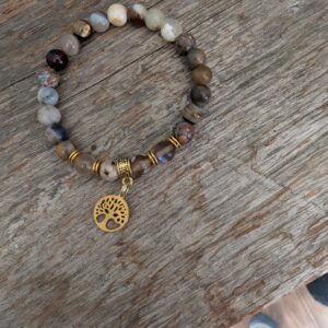 Bracelet Arbre de Vie Pierres Naturelles
