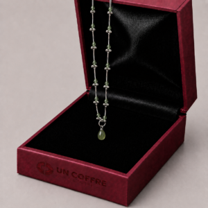 Collier Élégance de Jade Vert