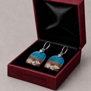 Boucles d’oreilles Océan